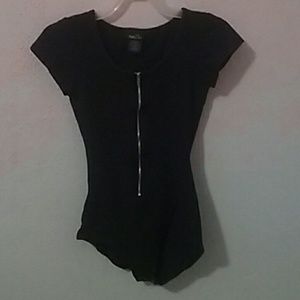 🍍Zip up bodysuit